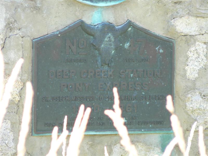 Utah Pony Express Stations Expedition Utah